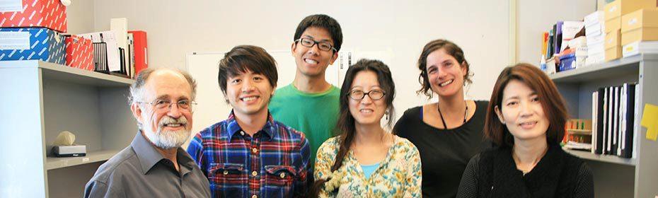 From left: Bob Fischer, Ping-Hung Hsieh, Samuel Lin, Juhyun Shin, Jennifer Frost, and Yeonhee Choi